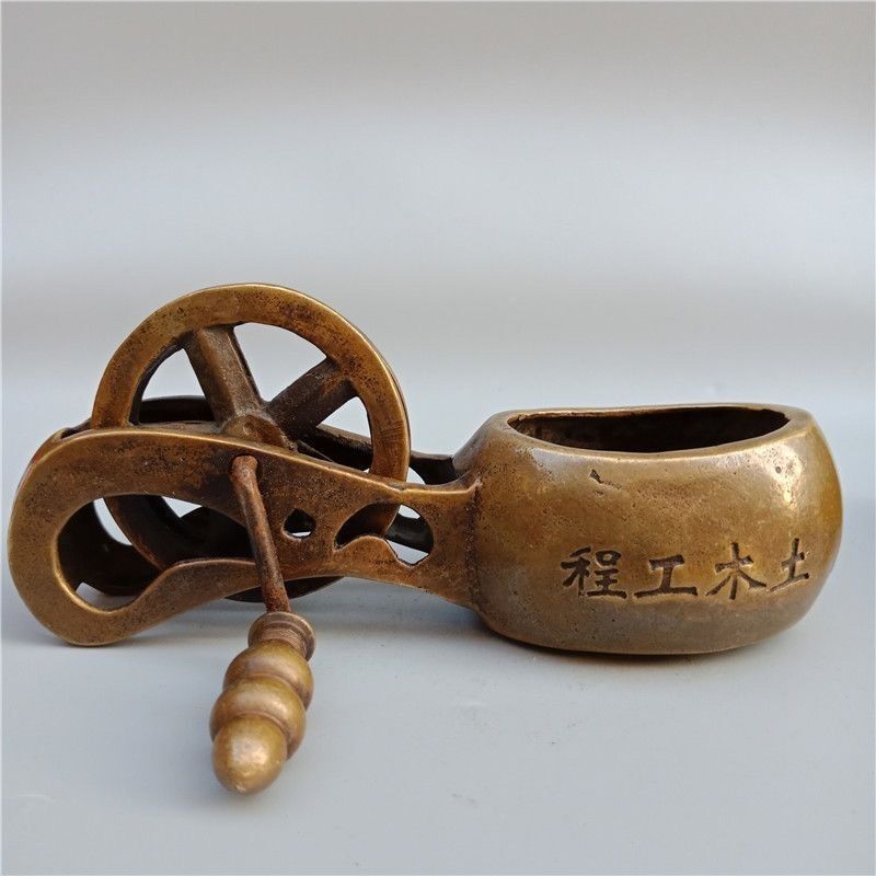 Collectible Vintage Tools - Vintage Brass Ink Marker Carpenter Tool