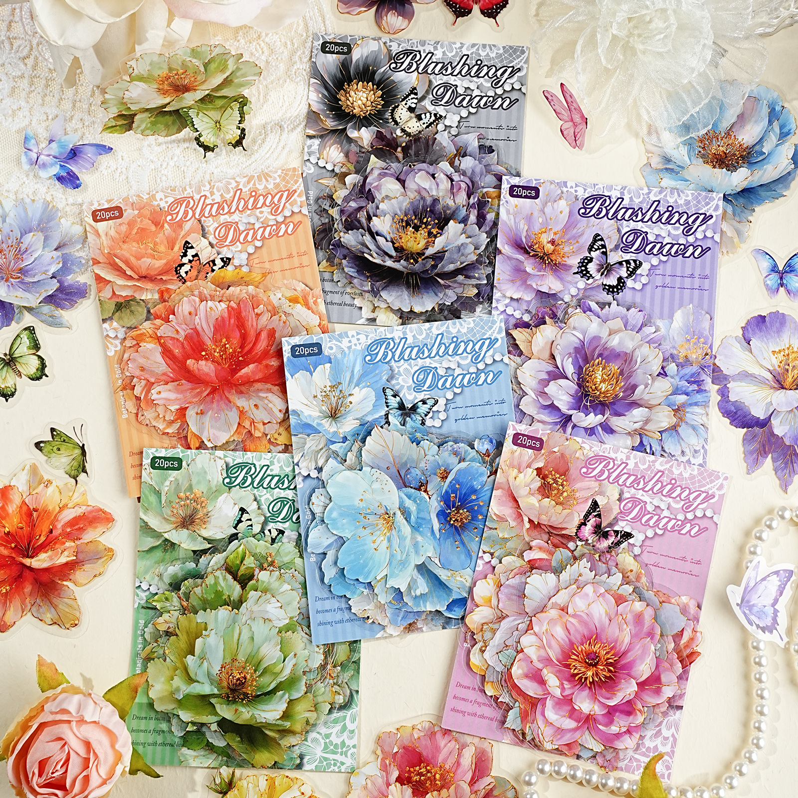 Vintage Collectible Stamps - Etori Life Gilded Floral Series Classic