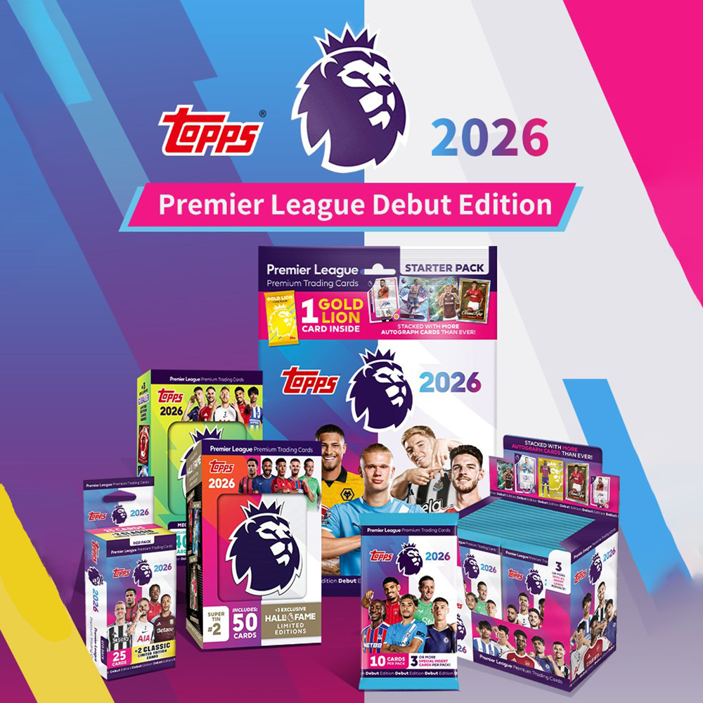 Vintage Collectible Cards - 2026 Topps Premier League Debut Edition