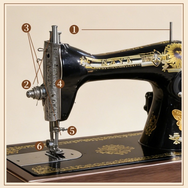 Antique Treadle Sewing Machine - Collectible Vintage Tools recensie en prijs