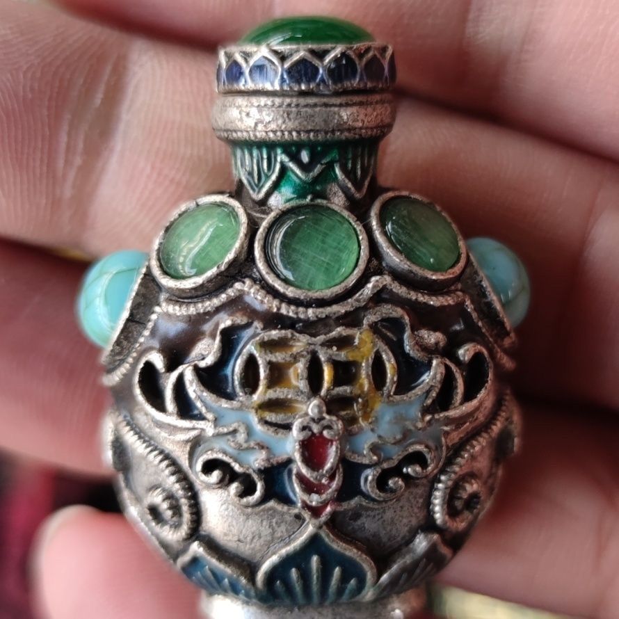 Vintage Cloisonne Bronze Snuff - Collectible Vintage Tools recensie en prijs