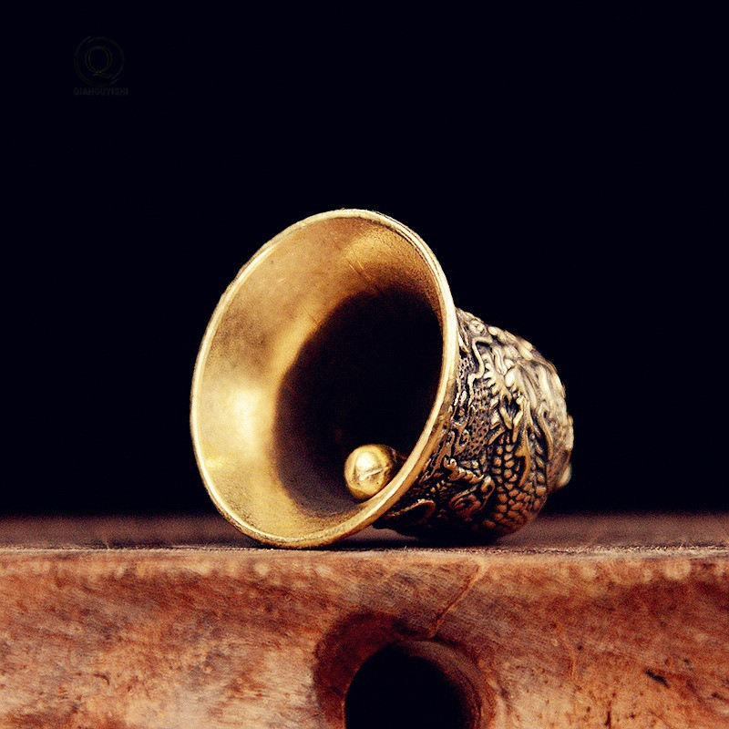 Vintage Brass Bell Carved Drag - Vintage Collectible Bells recensie en prijs