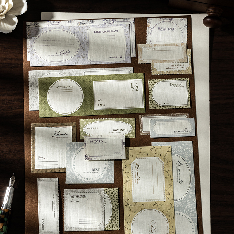 JIANQI 30 pcs Vintage Collage  - Vintage Collectible Cards recensie en prijs