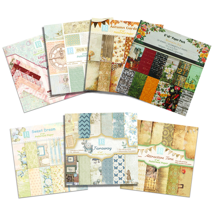 24 Mystic voyage Scrapbooking  - Vintage Collectible Cards recensie en prijs