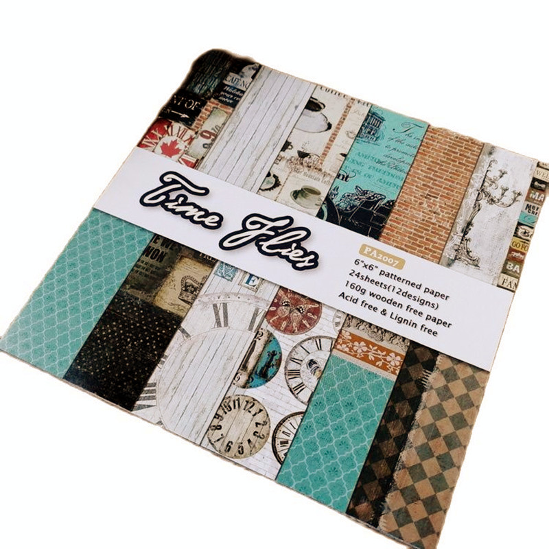 24 Mystic voyage Scrapbooking  - Vintage Collectible Cards recensie en prijs