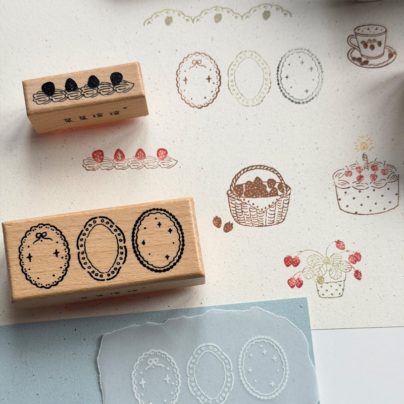 Vintage Rabbit Strawberry Lace - Vintage Collectible Stamps recensie en prijs