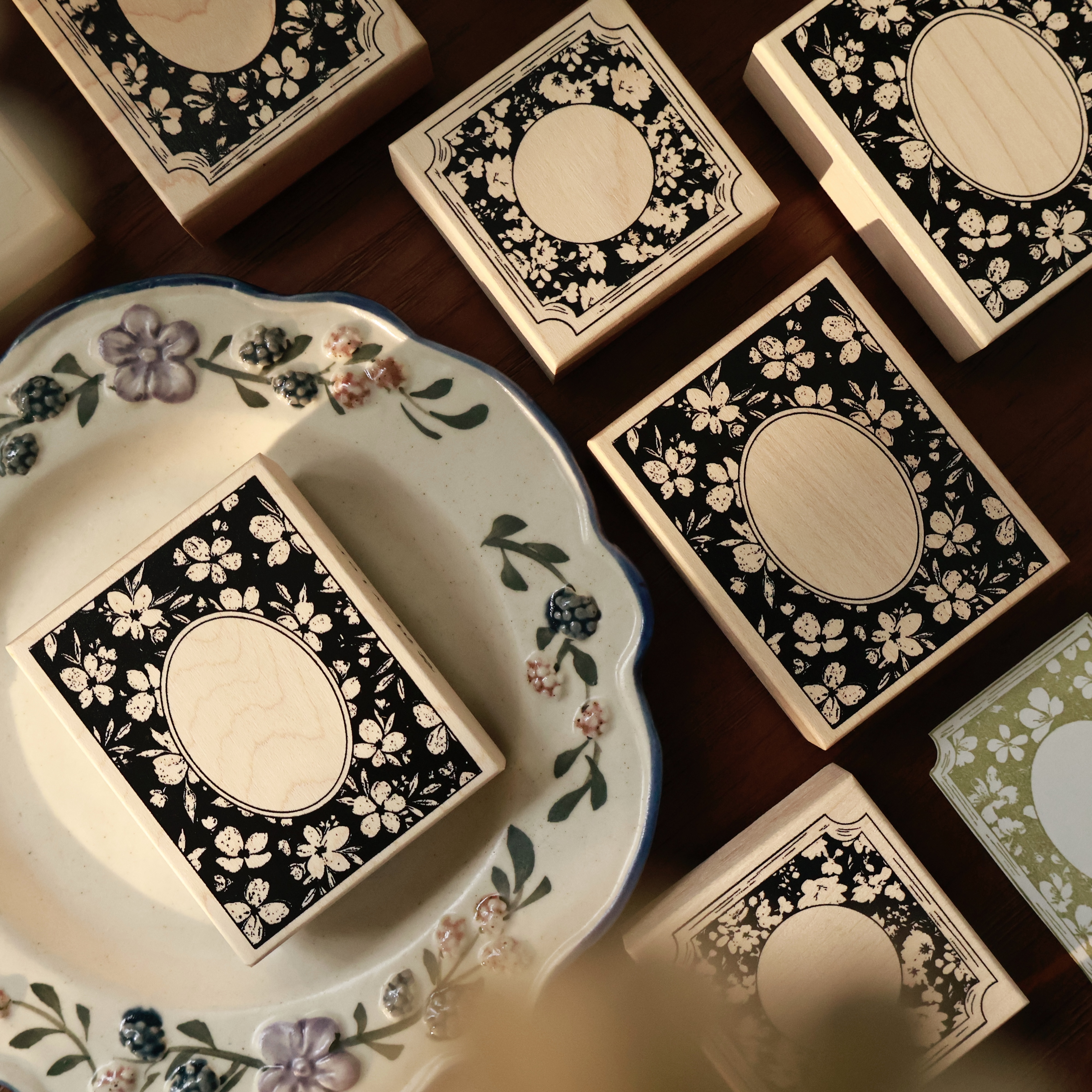 YiEr Studio Vintage Ink Flower - Vintage Collectible Stamps recensie en prijs