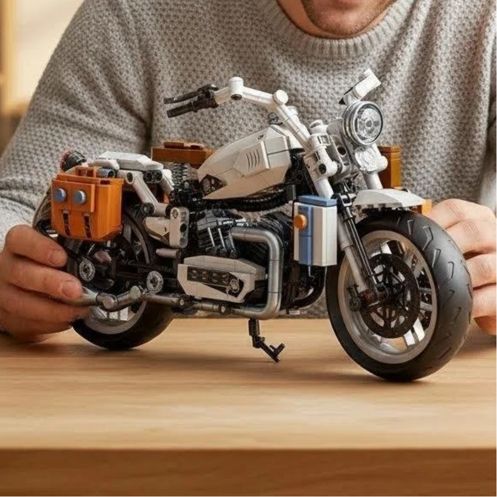Retro Cruiser Motorcycle Build - Vintage Toys Collector recensie en prijs