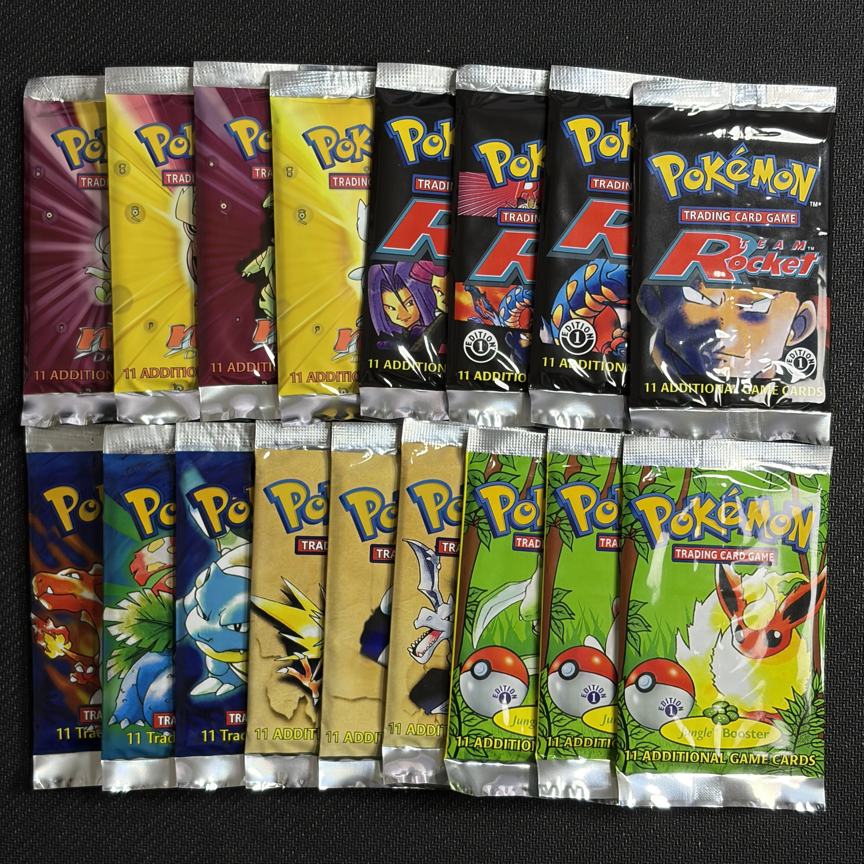 PKM Booster Pack TEAM ROCKET/B - Vintage Collectible Cards recensie en prijs