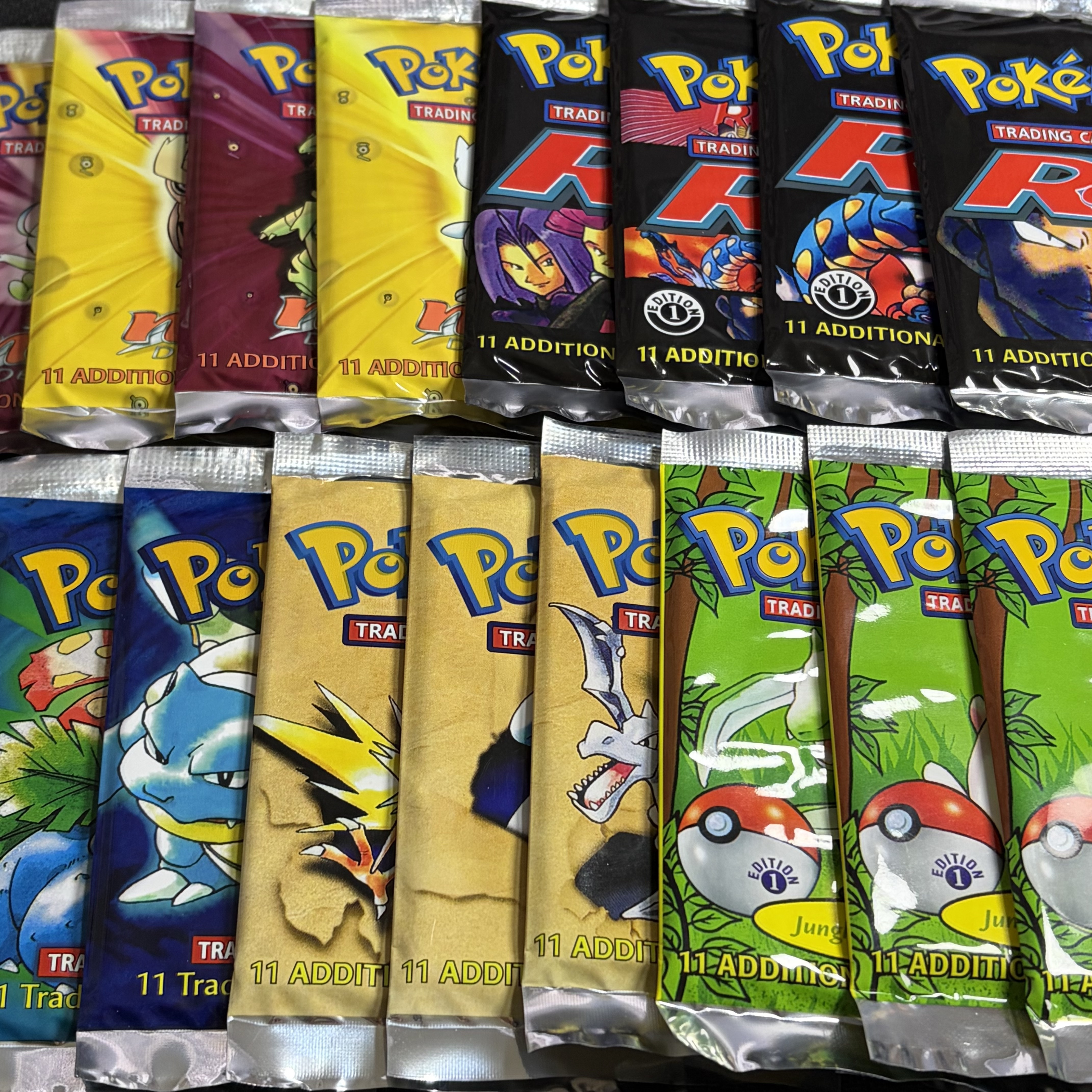 PKM Booster Pack TEAM ROCKET/B - Vintage Collectible Cards recensie en prijs