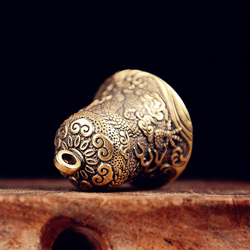 Vintage Brass Bell Carved Drag - Vintage Collectible Bells recensie en prijs