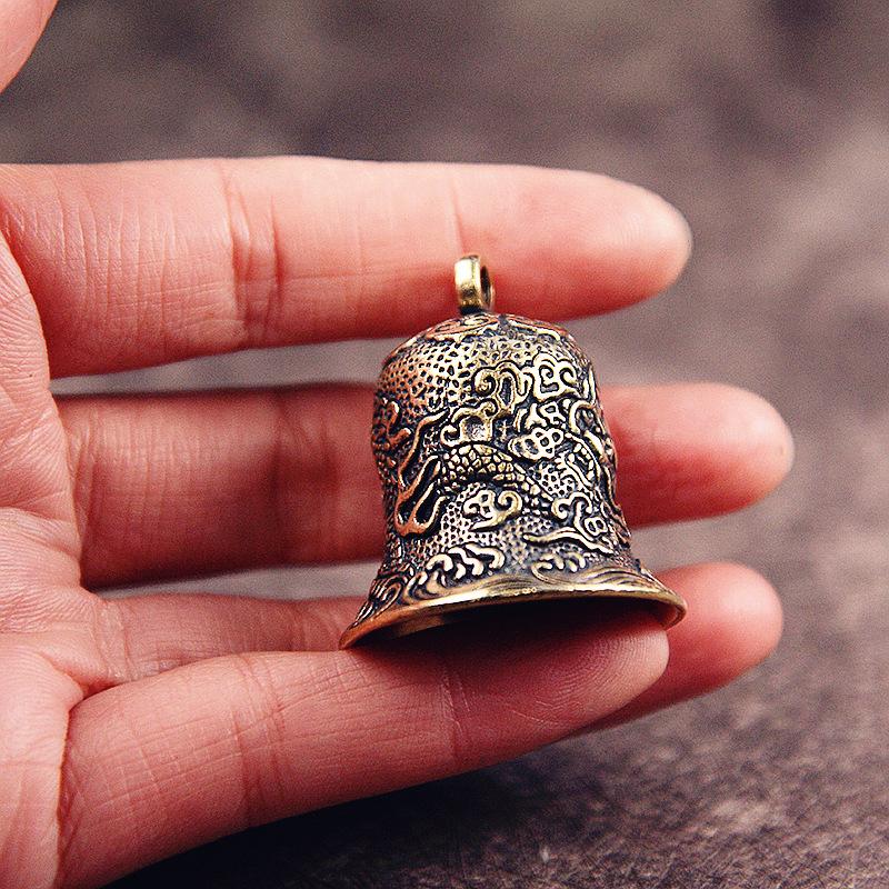 Vintage Brass Bell Carved Drag - Vintage Collectible Bells recensie en prijs