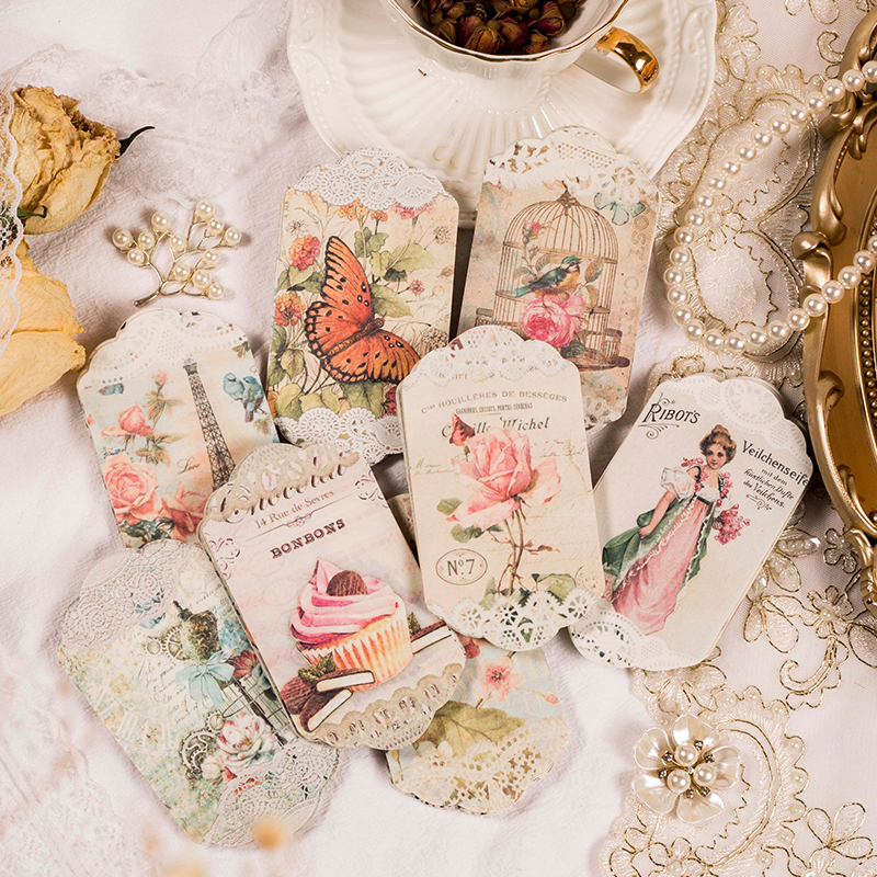 45Pcs/Bag European Girls Flowe - Vintage Collectible Cards recensie en prijs