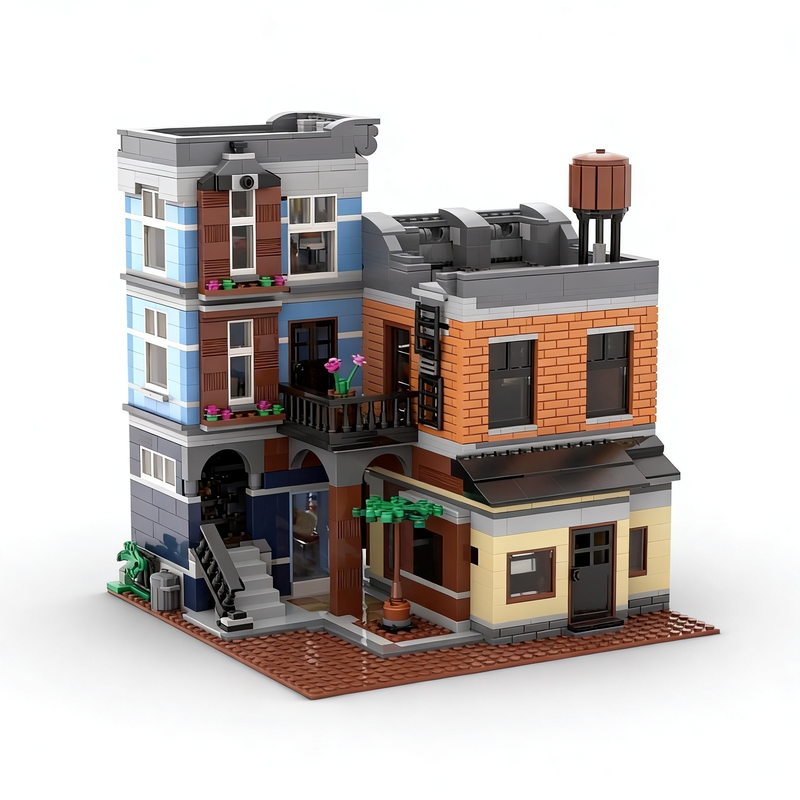 2177Pcs Vintage City Detective - Vintage Toys Collector recensie en prijs