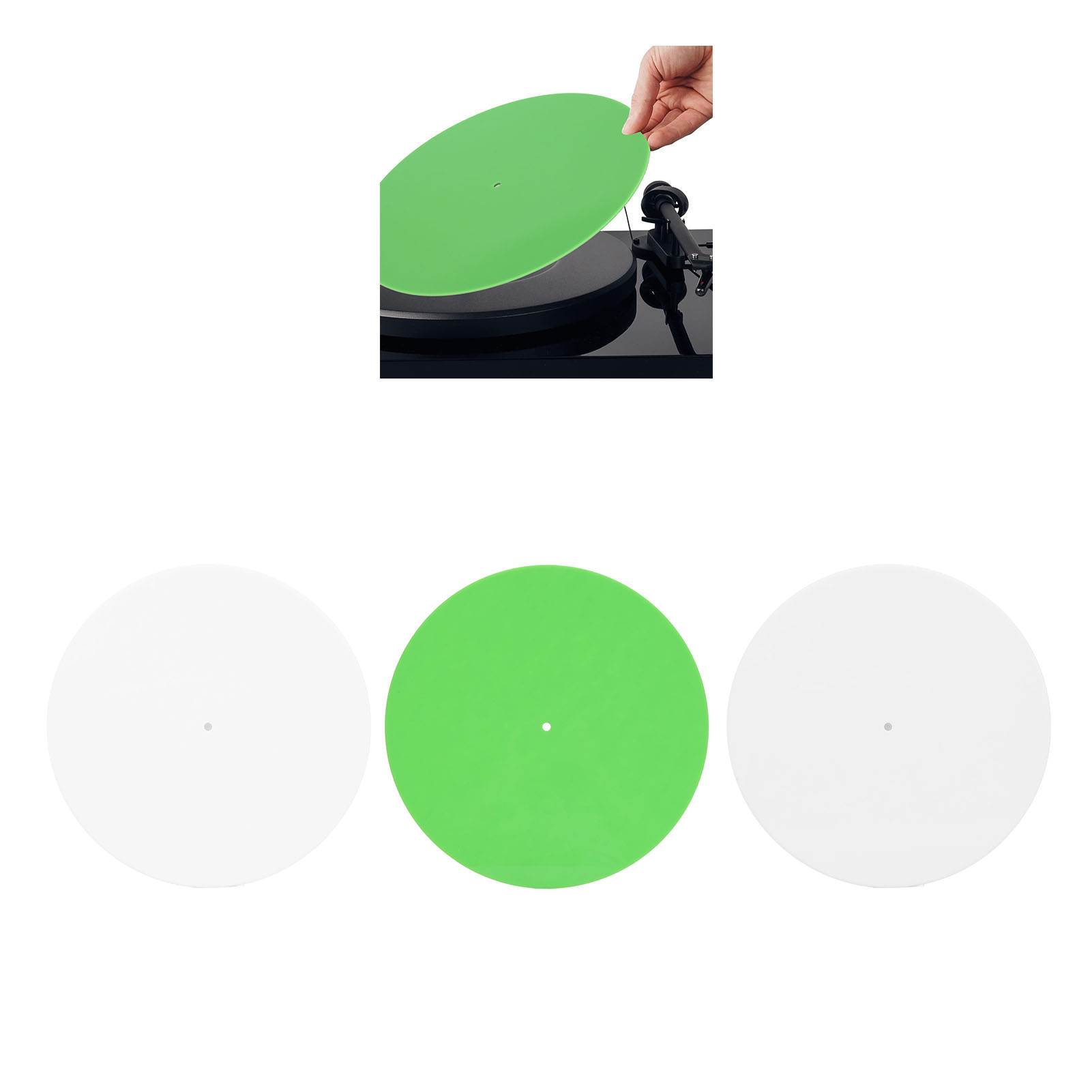 Record Platter Slipmat Acrylic - Vinyl Record Cleaner recensie en prijs