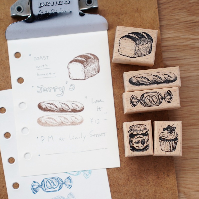 Vintage Bread Candy Jam Cake W - Vintage Collectible Stamps recensie en prijs