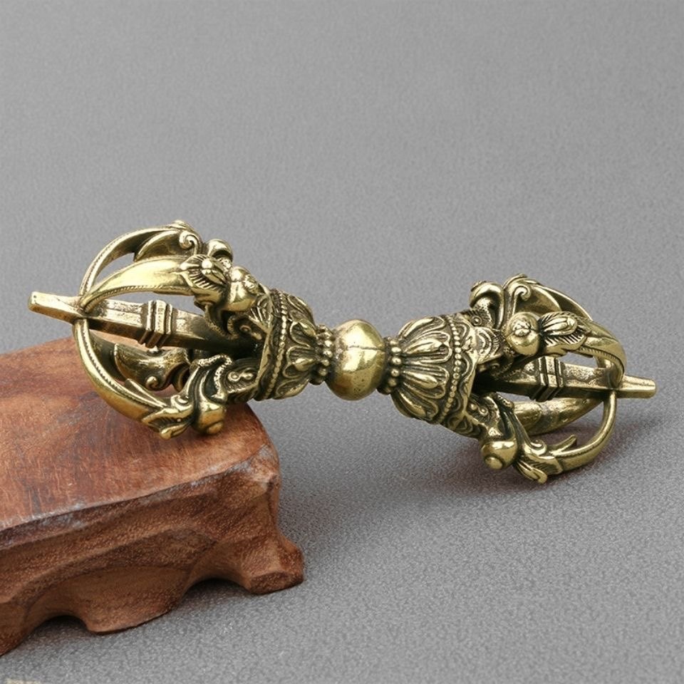 Vintage Pure Brass Tibetan Vaj - Collectible Vintage Tools recensie en prijs