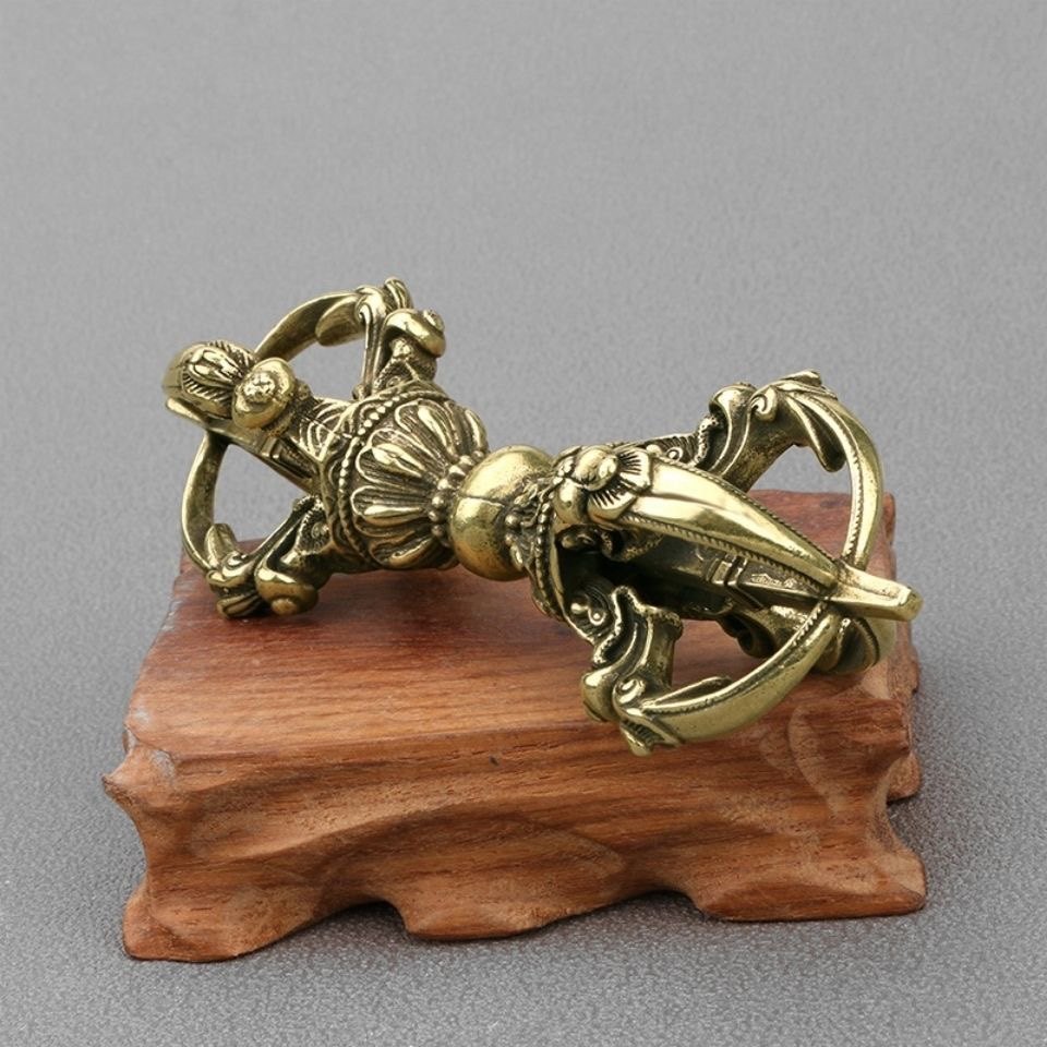 Vintage Pure Brass Tibetan Vaj - Collectible Vintage Tools recensie en prijs
