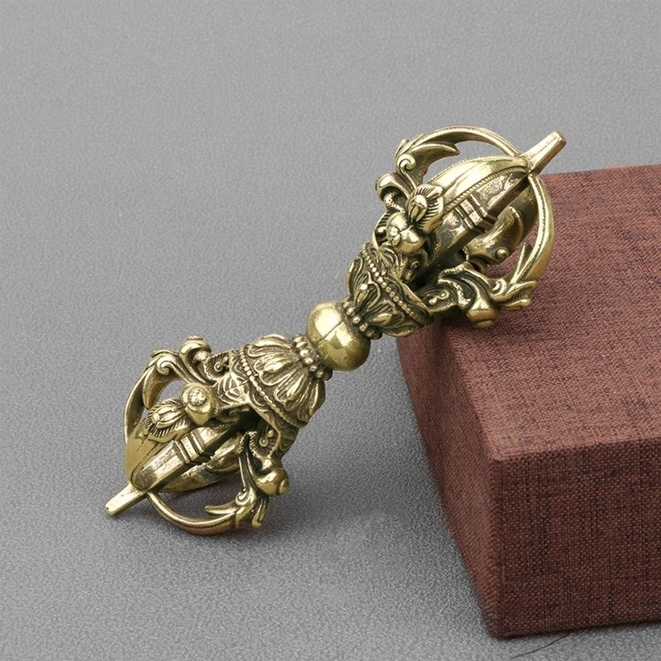 Vintage Pure Brass Tibetan Vaj - Collectible Vintage Tools recensie en prijs