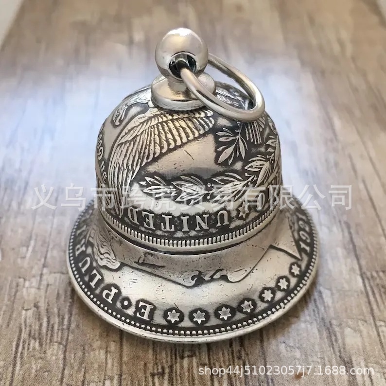 1921s Morgan Silver Dollar Bel - Vintage Collectible Bells recensie en prijs