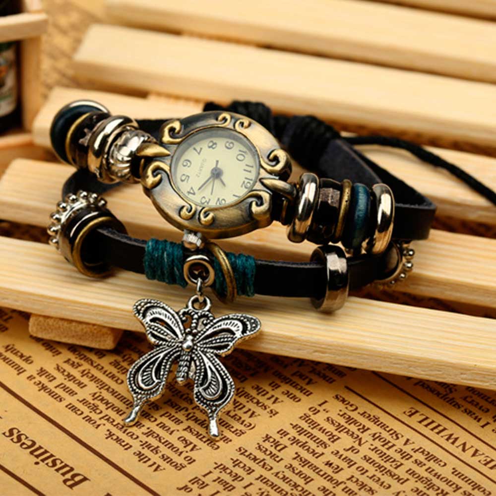 Handmade Butterfly Beads Brace - Vintage Watch Crystal recensie en prijs
