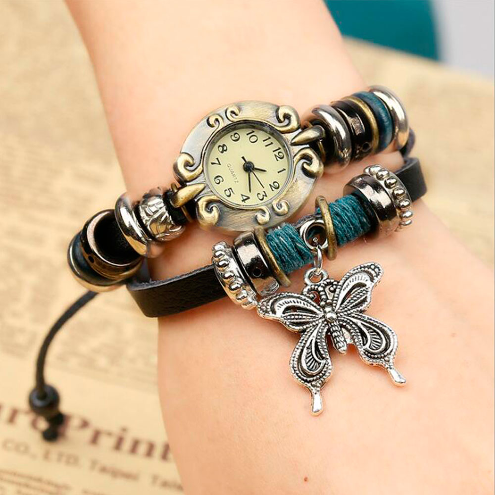Handmade Butterfly Beads Brace - Vintage Watch Crystal recensie en prijs