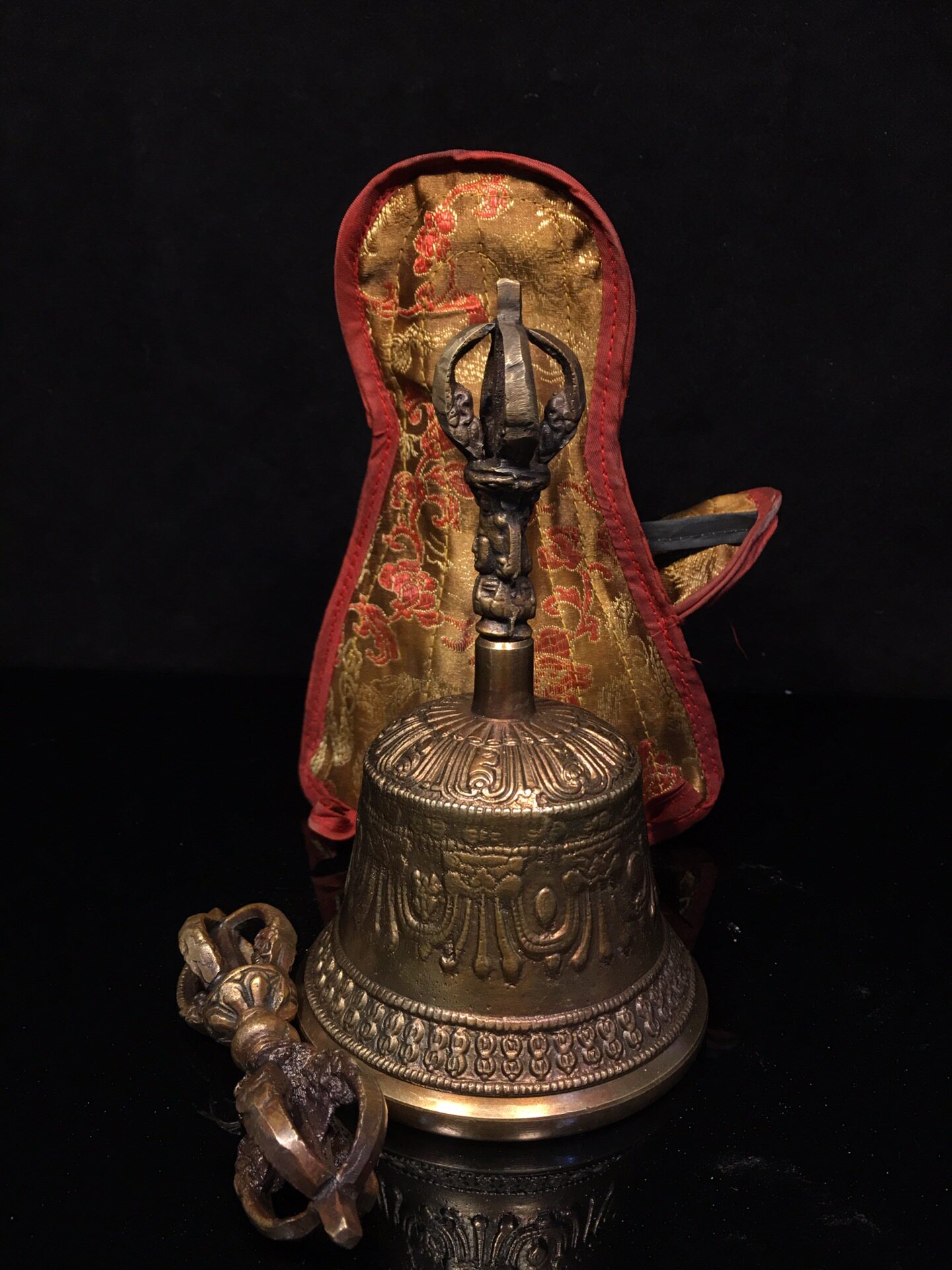 Vintage Pure Brass Vajra Bell  - Vintage Collectible Bells recensie en prijs