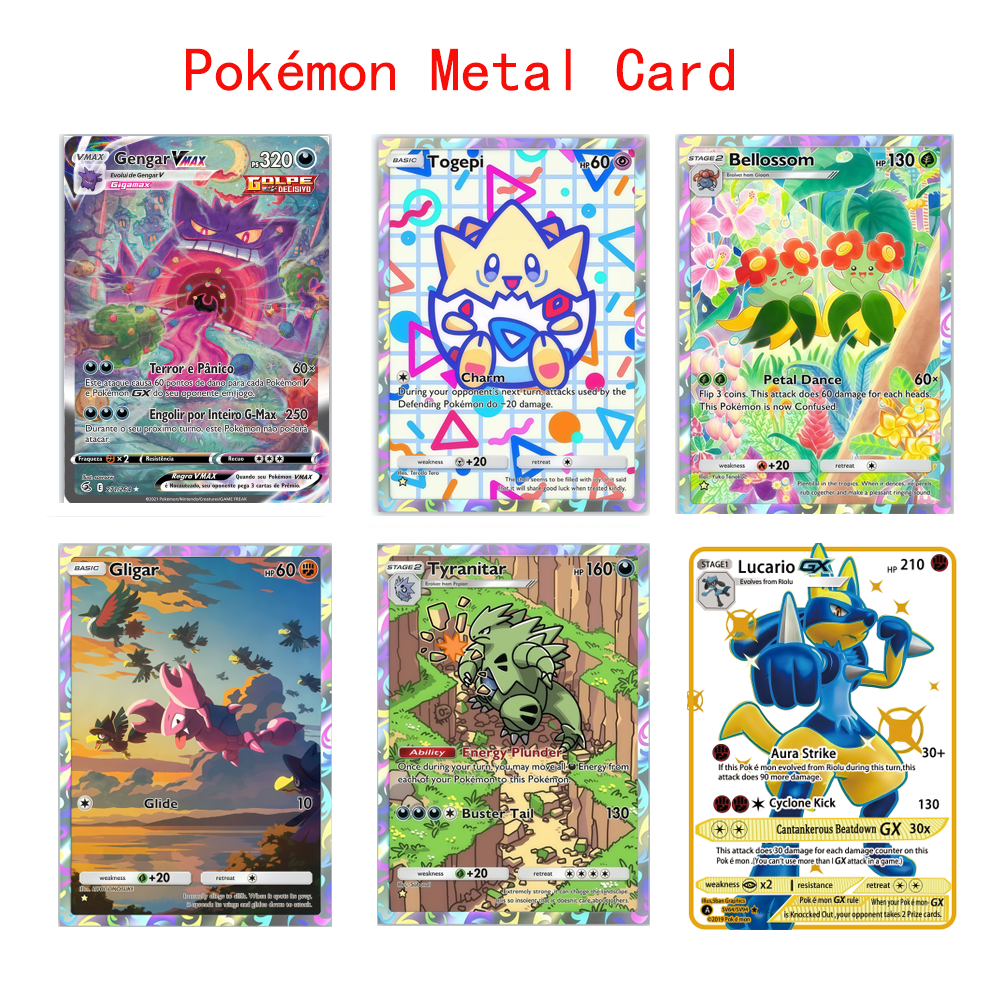 Pokemon GX EV Ptcg Metal Card  - Vintage Collectible Cards recensie en prijs