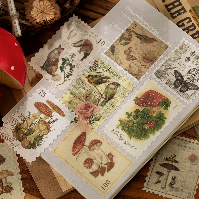 60pcs/lot Vintage Ladies Stamp - Vintage Collectible Stamps recensie en prijs