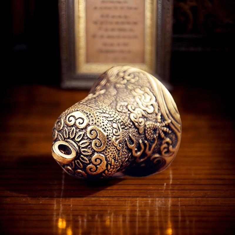Vintage Brass Bell Carved Drag - Vintage Collectible Bells recensie en prijs