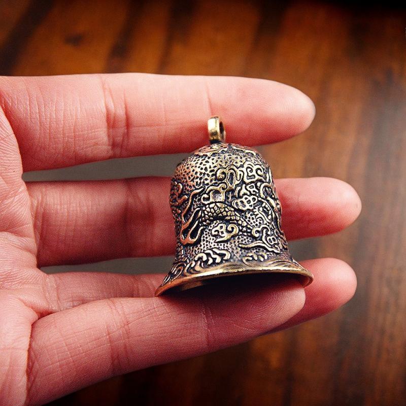 Vintage Brass Bell Carved Drag - Vintage Collectible Bells recensie en prijs