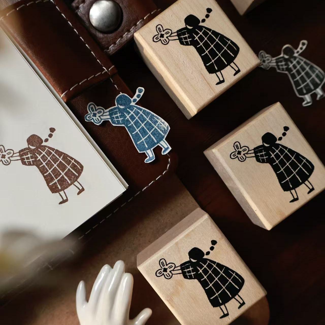 YiEr Studio Vintage Lovely Cak - Vintage Collectible Stamps recensie en prijs