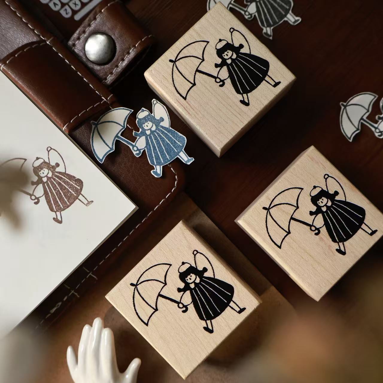 YiEr Studio Vintage Lovely Cak - Vintage Collectible Stamps recensie en prijs